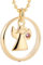 Collana Per Bambini Con Angelo Dorato E Cristallo Rosa Lunghezza Regolabile