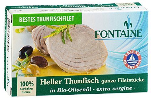 Fontaine Thunfisch hell, in Olivenöl 110g