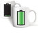 Kikkerland Tasse, Weiss/opulenter Garten, 1 Unité (Lot de 1)