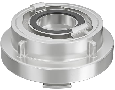 Wiltec Übergangsstück Storz Kupplung A 110 auf B 75 aus Aluminium Kupplungsreduzierung A/110 zu B/75