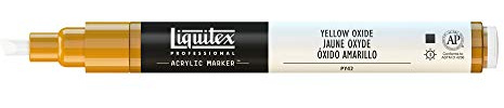 Liquitex Professional Fine Paint Marker, 8mm, Yellow Oxide
