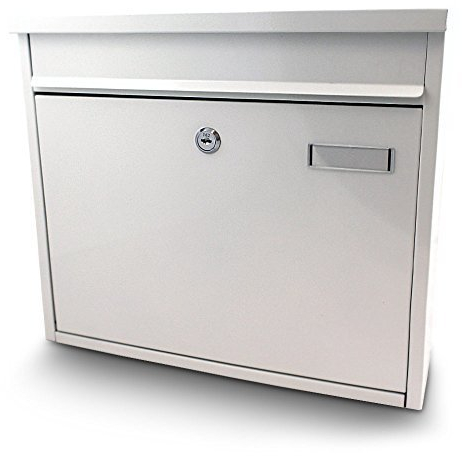 Briefkasten Postkasten Mailbox Letterbox Wandbriefkasten Postbox Weiß