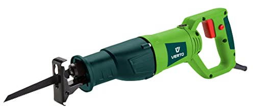 VERTO Professional Säbelsäge Universalsäge - 710W - inkl. Mit Sägeblättern für Holz und Metall - Hub 20 MM, Hubzahl 0-2800 MIN⁻¹ - Werkzeug In einem Koffer