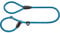 HUNTER Retriever-Hundeleine FREESTYLE, Farbe: petrol, integrierte Halsung, stufenlos verstellbar, witterungsbeständig, pflegeleicht, griffig, robustes Tau mit Ledertipps, Größe: 10/120