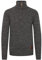 !Solid SDPhilostrate Herren Strickpullover Troyer Grobstrick Pullover mit Troyerkragen 100% Baumwolle Regular fit, Größe:L, Farbe:Dark Grey (2890)
