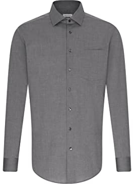 Seidensticker Herren Business-Hemd - Regular Fit - Bügelfrei - Kent Kragen - Langarm - 100% Baumwolle