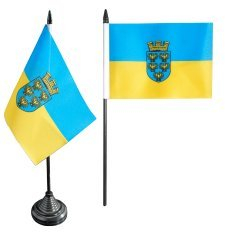 Flaggenfritze® Tischflagge Österreich Niederösterreich - 10 x 15 cm