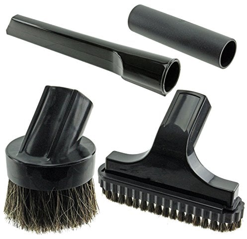 SPARES2GO Mini Brush Stair & Crevice Tool Kit for Numatic Henry Hetty Vacuum Cleaners (32mm)