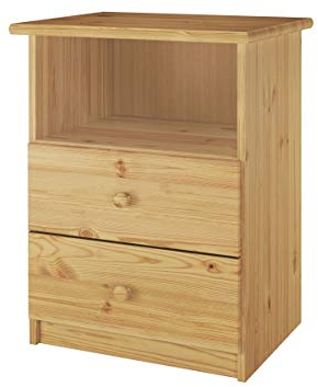Erst-Holz 90.20-K3 Nachttisch für höhere Betten/Seniorenbetten