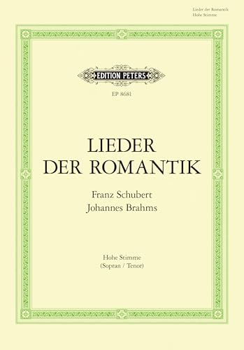 Lieder der Romantik, hohe Stimme und Klavier: Sammelband