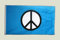 Flagge Peace-Symbol - 90 x 150 cm