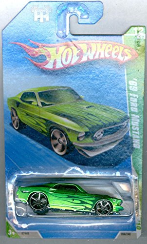 HOT WHEELS 2010 TREASURE HUNT 12/12 GREEN '69 FORD MUSTANG