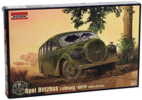 Roden 728 Modellbausatz Opel Blitzbus Ludewig AeroWWII service