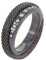 Skagen Damen Ring schwarz Milanaise JRSD016 S7 Gr. 54 (17,3)