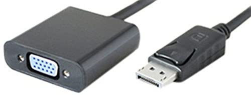 Addon-Networking DISPLAYPORT2VGA-5PK 5 Pack 8 DisplayPort to VGA Adapter Cable, 7.9, Black