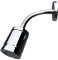 lighteu 12 V/24 V 1,5 W Schwanenhals Wand LED Leseleuchte F1 Strahler mit Push Linsenschalter, Chrom Finish, Wandleuchte, Nachttischleuchte, Boot, Yacht, Wohnwagen