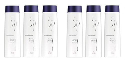 Wella SP Silver Blond Shampoo 6 x 250 ml System Professional Care Expert Kit
