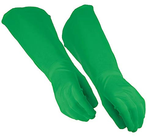 Superhero Green Gauntlet Costume Gloves Adult