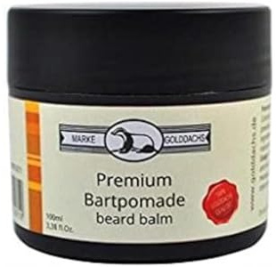 Golddachs Premium Bartpomade in der Kunststoffdose