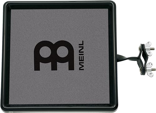 Meinl Percussion Percussion Table Ablage - Mittelgroße Ablage für Handpercussion - Größe 12 Zoll x 12 Zoll - Kunststoff, Schwarz (MC-PTS)