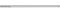 PFERD HM-Frässtift mit Langschaft, Zylinderform mit Stirnverzahnung, Zahnung 3 PLUS, Frässtift-ø 3mm, Schaft-ø 3mm, Länge 75mm, 21200287 – für universelle Anwendungen auf den wichtigsten Werkstoffen
