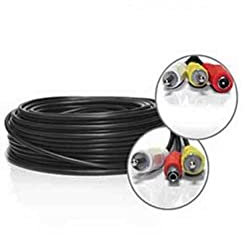 LIFEBOX JOD1 LBXalimrca30m - Accesorios de vídeo - Cable RCA Video Audio Alimentación 30M
