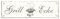 SCHILD Türschild « GRILL ECKE » Shabby Vintage Holzschild Dekoschild Dekoration Freizeit Grillen Barbeque BBQ