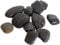 Pierre de lune noire, galets, SAC D’1KG – Pour déco maison, jardin, artisanat et loisirs créatifs