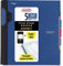 Five Star modernes Spiralen-Notizbuch, 5 Fächer, mittelbreites, liniertes Papier, 2 Blatt, Farbe wird variieren (6326) 1 Packung kobalt