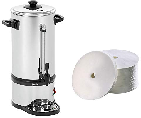 Bartscher Rundfilter Kaffeemaschine Pro Plus 60T + 250 Rundfilter