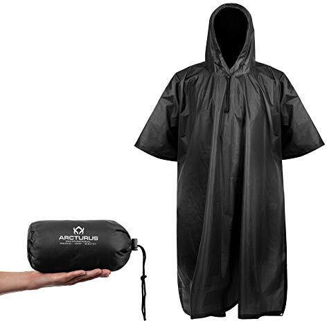 Arcturus Regen und nasses Wetter, Mehrzweck-Bodentuch (schwarz)