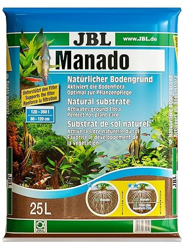 JBL, substrato Naturale Manado per acquari d'Acqua Dolce