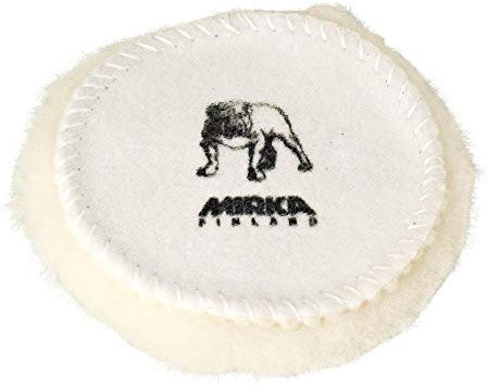 MIRKA Polarshine Polierpads Ø 77 mm Lammfellpad VE=5 St.