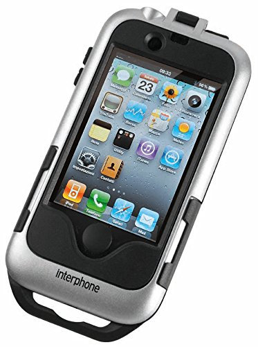 Cellularline SMIPHONE4SILVER Motocicletta Passive holder Nero, Argento supporto per personal communication