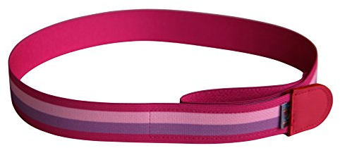 Ed&Kids Kindergürtel ohne Schnalle Streifen pink Größe M