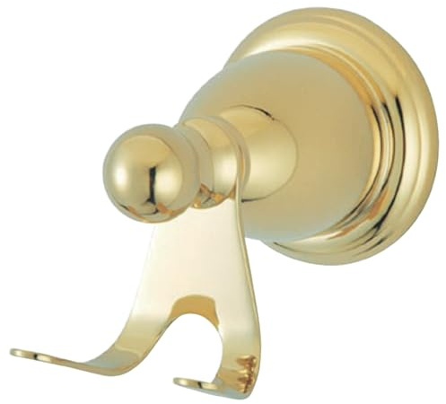 Kingston Brass BA1757PB Heritage Robe Hook, Polished Brass,3-1/2 Inch
