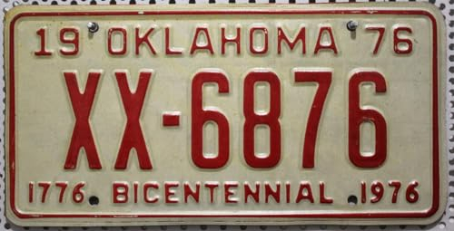 US Nummernschild Kennzeichen Schild USA