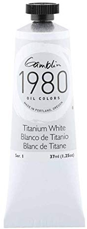 Gamblin 1980 Oil Titanium White 37Ml