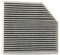 VALEO 715580 Filtro, Aria abitacolo PROTECT, Filtro anti polline al carbone attivo, Protezione contro il polline, la polvere, i batteri, i gas e i cattivi odori