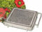 Pietra lavica 21x21 cm con supporto inox