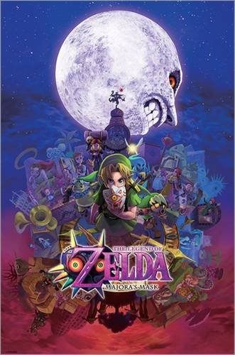 Poster The Legend Of Zelda - Majora's Mask - preiswertes Plakat, XXL Wandposter