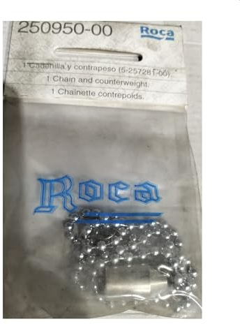 Roca A525095000 Rechange-Chaîne et Contrepoids Robinetterie-Robinet-Pièces de Rechange pour Bonde de Lavabo/Bidet