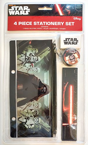 Star Wars Ep7 4pc Stationery Set