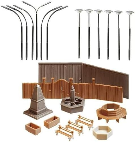 Faller Accessori del Parco del corredo della Costruzione/della Scala di Z/Statue/vasi di Fiori