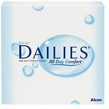 Focus Dailies All Day Comfort Tageslinsen weich | 90 Stück | BC 8.6 mm | DIA 13.8 mm | +06.00 Dioptrien