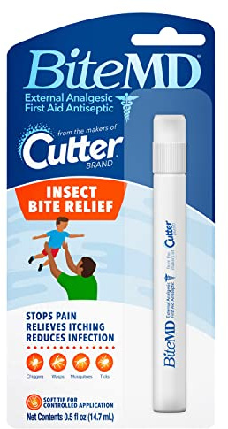 Cutter BiteMD Insect Bite Relief Stick, Analgesic And Antiseptic, 0.5 Fl Oz