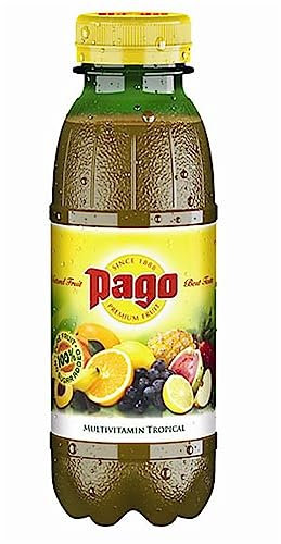 Jus de fruits Pago Cocktail Tropical multivitaminé 33cl x 12