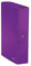 LEITZ Wow Cartella Progetti in Cartoncino Plastificato, Viola, Dorso 8 cm