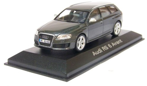 Audi RS 6 Avant, met.-grau, 2008, Modellauto, Fertigmodell, Minichamps 1:43