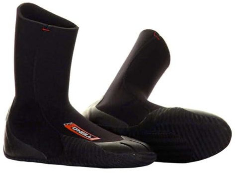 O' Neill Wetsuits Adulti Scarpe in Neoprene, Epic 5 Mm Boots, Unisex, Neoprenschuhe Epic 5 mm Boots, Black, 40